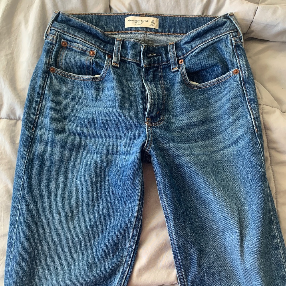 90’s Straight Mid rise jeans